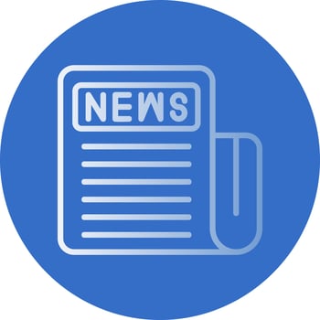 Newspaper Vector Icon Design