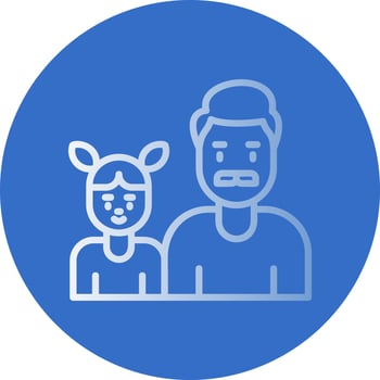 Father Vector Icon Design