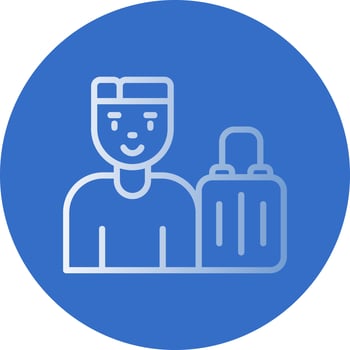 Guest Vector Icon Design