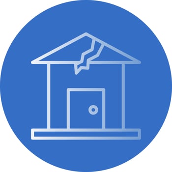 Catastrophe Vector Icon Design