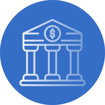 Court House Vector Icon Design