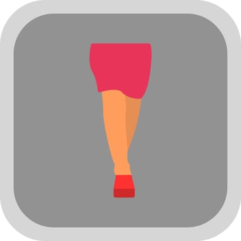 Catwalk Vector Icon Design