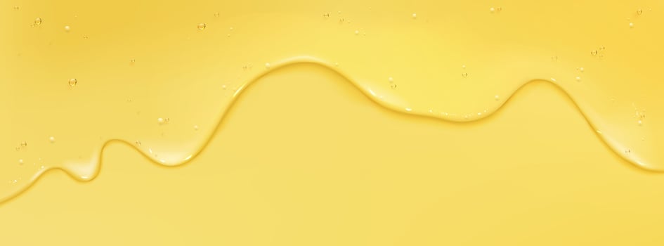 Clear liquid cosmetic gel texture, oil or honey vector