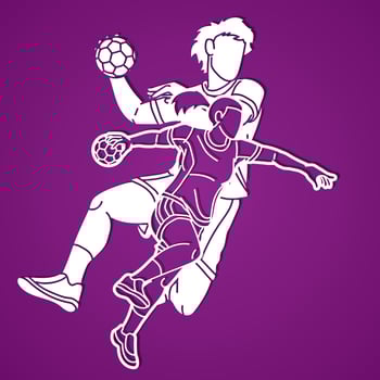 Handball Sport Team vector