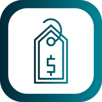 Price Tag Vector Icon Design