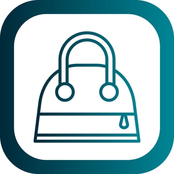 Handbag Vector Icon Design
