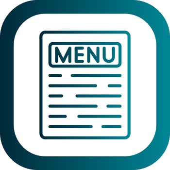 Menu Vector Icon Design