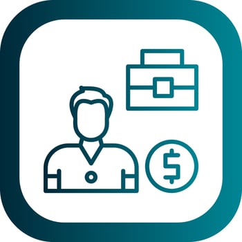 Entrepreneur Vector Icon Design