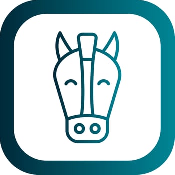 Horse Vector Icon Design