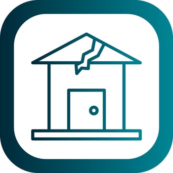 Catastrophe Vector Icon Design