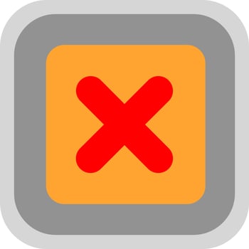 Delete Vector Icon Design