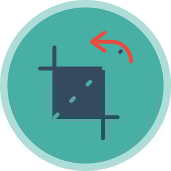 Crop Alt Vector Icon Design