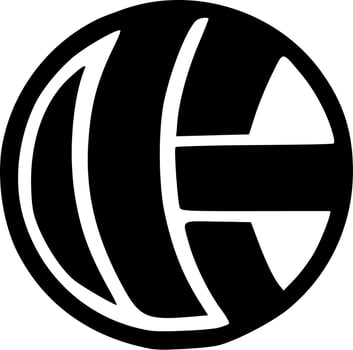 black logo icon vector