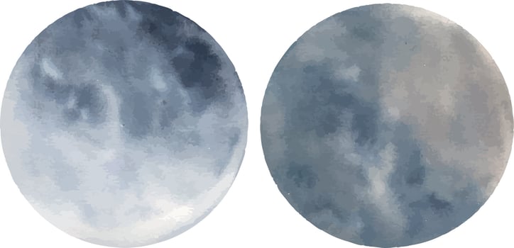 Planets realistic transparent set with planets isolated vector illustration. Planets, stars, comet, moon clipart isolated.