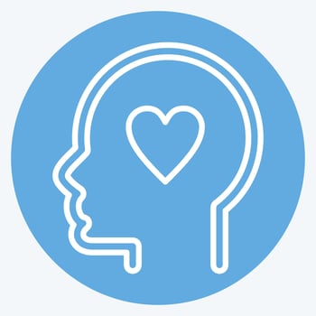 Icon Kindness. related to Psychology Personality symbol. simple design editable. simple illustration vector