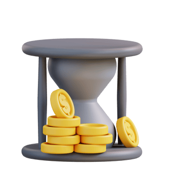 3d illustration time is money png