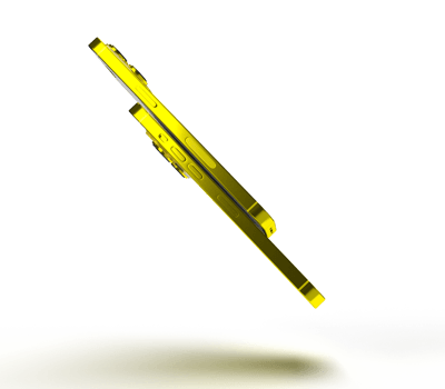 cellphone font back display wireless touchscreen camera device tool equipment mobile smartphone side technology electronic digital 120hz new yellow color media store oled back cover concept.3d render png