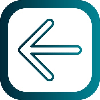 Arrow Left Vector Icon Design