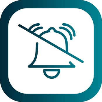 Bell Slash Vector Icon Design Vector Icon Design