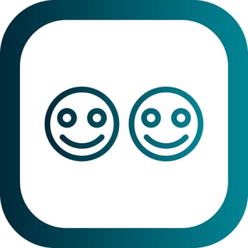 Grin Alt Vector Icon Design