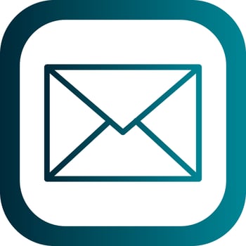 Envelope Square Vector Icon Design