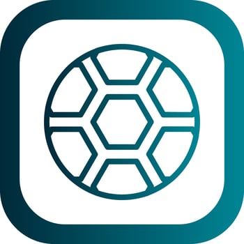 Football Ball Vector Icon Design