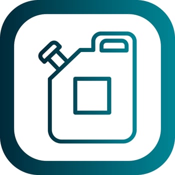 Oil Can Vector Icon Design