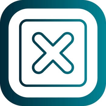 Delete Vector Icon Design