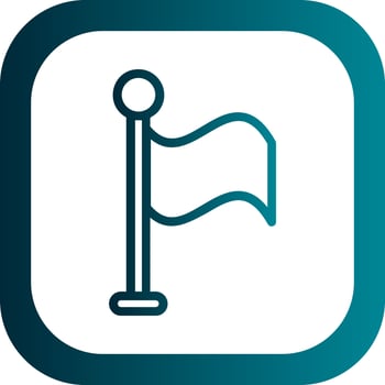 Flag Vector Icon Design