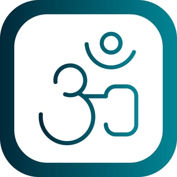 Om Vector Icon Design