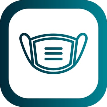 Mask Vector Icon Design