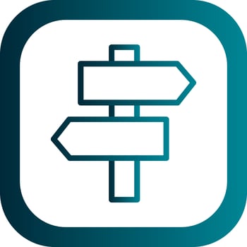 Map Signs Vector Icon Design