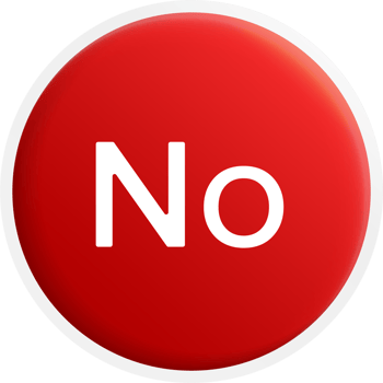 Yes or no choice icons .Like and dislike. true false symbols. png