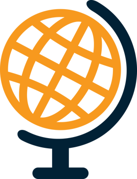 Simple web tool. stationery icon . globe png