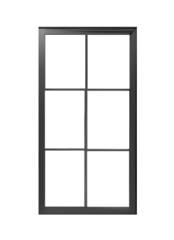 Closed window frame. png