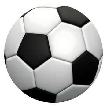 3d soccer ball or football. png