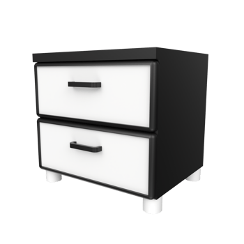 Nightstand isolated on transparent png