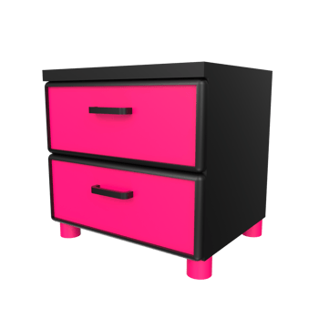 Nightstand isolated on transparent png