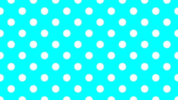 white color polka dots over aqua cyan background vector
