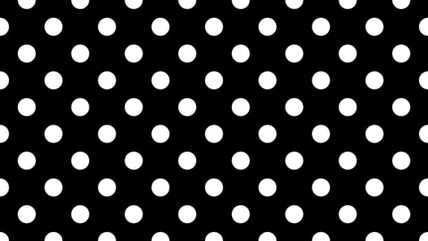 white color polka dots over black background vector