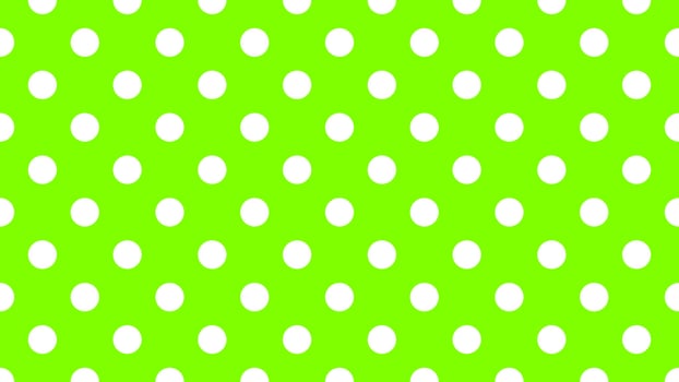 white color polka dots over chartreuse green background vector