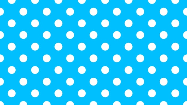 white color polka dots over deep sky blue background vector