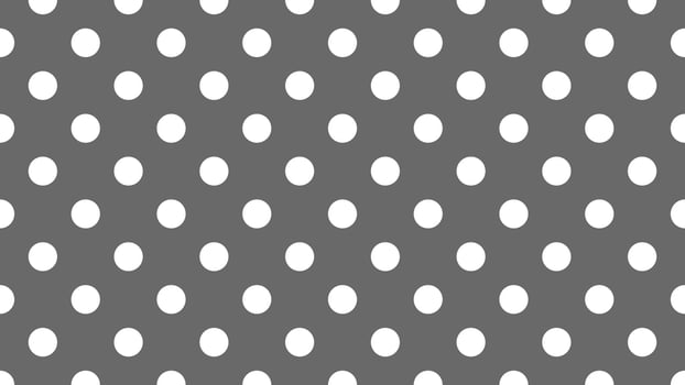 white color polka dots over dim gray background vector