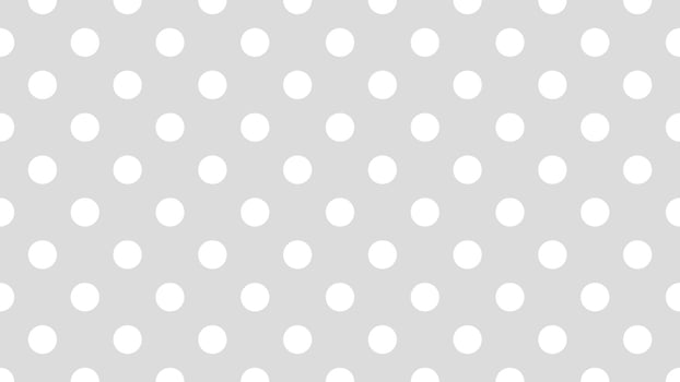 white color polka dots over gainsboro grey background vector