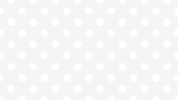 white color polka dots over white smoke off white background vector