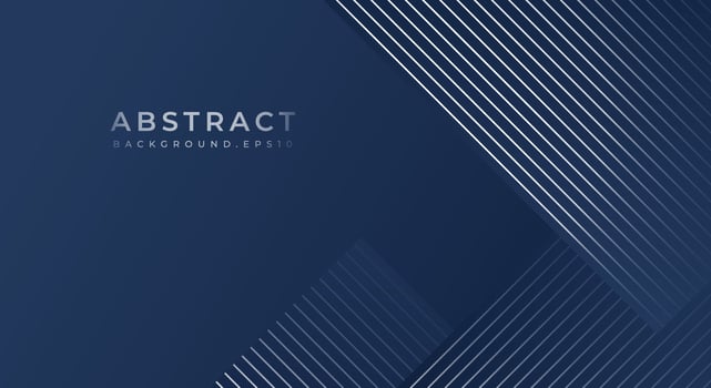 Blue and Grey Metallic Abstract Tech Geometric Linear Background with Copy Space for Text or Message vector