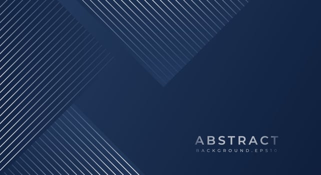 Blue and Grey Metallic Abstract Tech Geometric Linear Background with Copy Space for Text or Message vector