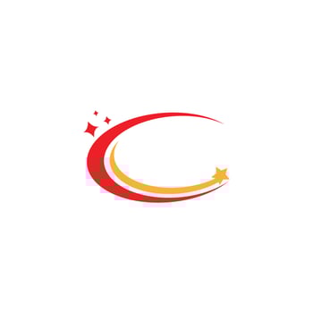 Star logo template design vector icon illustration