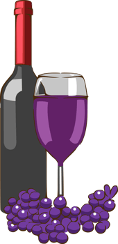 Wine png graphic clipart design