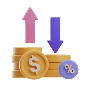 object interest tax illustration 3d png